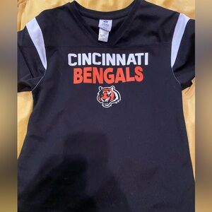 NFL Kids Cincinnati Bengals Black and Orange shirt